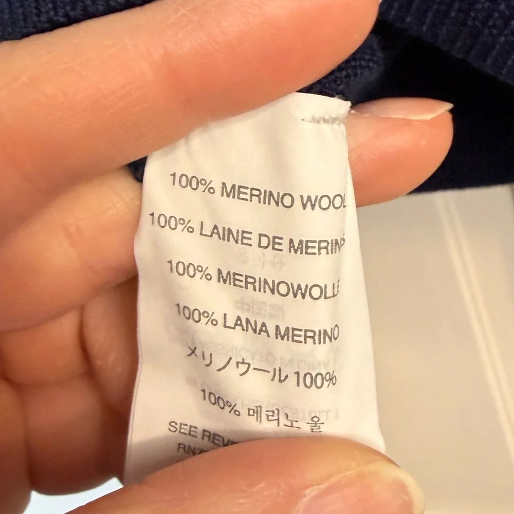 J. Crew Merino Wool V-neck Sweater